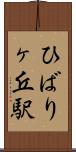 ひばりヶ丘駅 Scroll