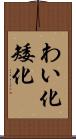 わい化 Scroll
