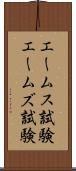 エームス試験 Scroll