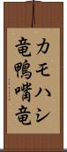 カモハシ竜 Scroll