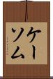 ケーソム Scroll