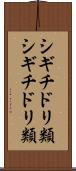 シギチドリ類 Scroll