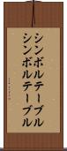 シンボルテーブル Scroll