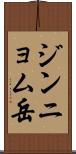ジンニョム岳 Scroll