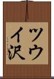 ツウイ沢 Scroll