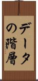 データの階層 Scroll