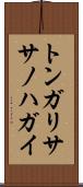 トンガリササノハガイ Scroll