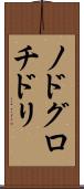ノドグロチドリ Scroll