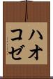 ハオコゼ Scroll