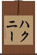 ハクニー Scroll