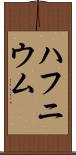 ハフニウム Scroll