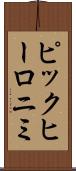 ピックヒーロニミ Scroll