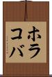 ホラコバ Scroll