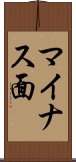 マイナス面 Scroll