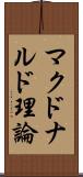 マクドナルド理論 Scroll