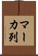 マーカ列 Scroll
