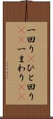 一回り(P) Scroll