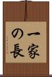 一家の長 Scroll