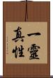 一靈真性 Scroll