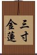 三寸金蓮 Scroll