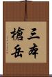 三本槍岳 Scroll