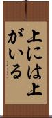 上には上がいる Scroll