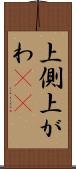 上側 Scroll