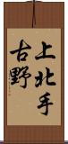 上北手古野 Scroll