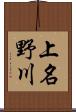 上名野川 Scroll