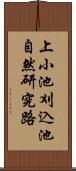 上小池刈込池自然研究路 Scroll