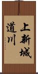 上新城道川 Scroll