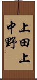 上田上中野 Scroll