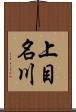 上目名川 Scroll