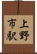 上野市駅 Scroll