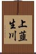 上韮生川 Scroll
