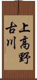 上高野古川 Scroll