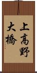上高野大橋 Scroll