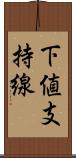 下値支持線 Scroll