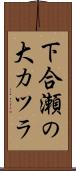 下合瀬の大カツラ Scroll