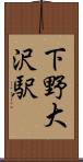 下野大沢駅 Scroll