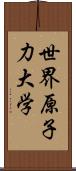 世界原子力大学 Scroll