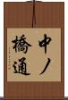 中ノ橋通 Scroll