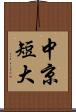 中京短大 Scroll