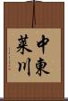 中東莱川 Scroll