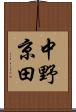 中野京田 Scroll
