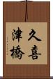 久喜津橋 Scroll