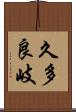 久多良岐 Scroll