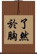 了然於胸 Scroll