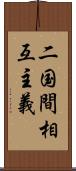 二国間相互主義 Scroll