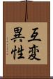 互変異性 Scroll